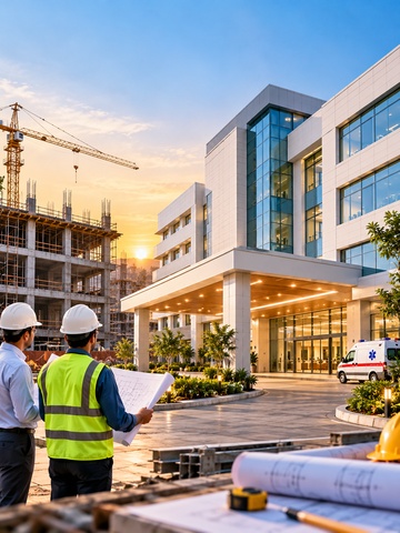 Hospital Construction Contractors in Delhi NCR