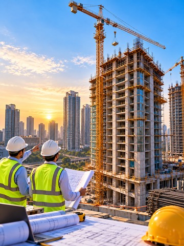 High Rise Construction Services by Gamut Buildcon