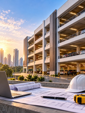 Parking Construction in Delhi NCR